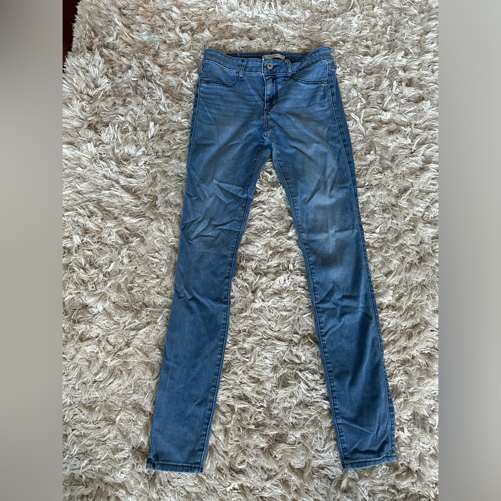 Abercrombie and Fitch Medium Wash Stretchy Jeans